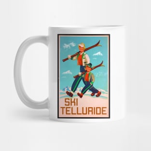 Ski Telluride Colorado Skiing Snowboarding CO Mug